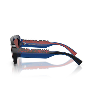 Dolce & Gabbana Okulary Przeciwsłoneczne DX6013 300975 Ciemny Niebieski Przezroczysty/Ciemny Fiolet Dzieci 3