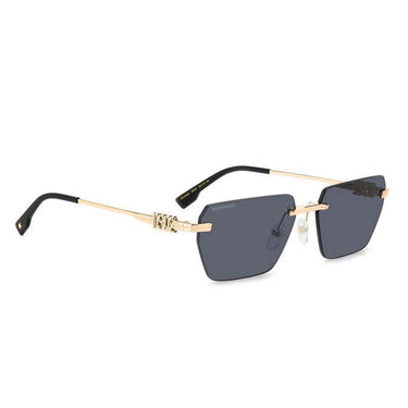 Dsquared2 Okulary Przeciwsłoneczne D2 0102-S 807 2K Złoto-Czarny Unisex 3