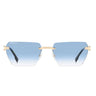 Dsquared2 Sonnenbrille D2 0102-S LKS Gold.Blau Unisex
