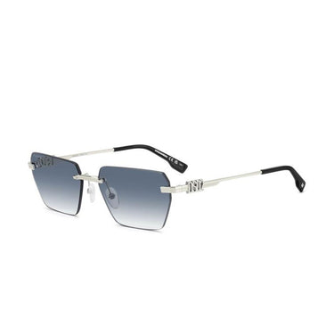 Dsquared2 Okulary Przeciwsłoneczne D2 0102/S 01005 Srebrny/Niebieski Gradient Unisex 2