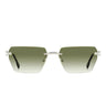 Dsquared2 Occhiali da Sole D2 0102/S 0109K Argento/Verde Unisex