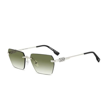 Dsquared2 Okulary Przeciwsłoneczne D2 0102/S 0109K Srebrny/Zielony Unisex 2