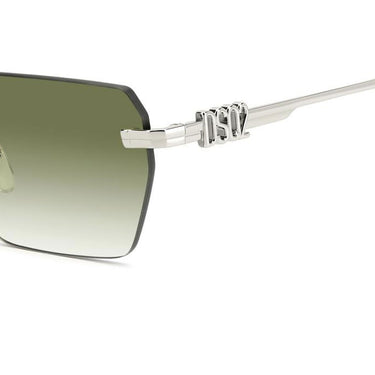Dsquared2 Okulary Przeciwsłoneczne D2 0102/S 0109K Srebrny/Zielony Unisex 3