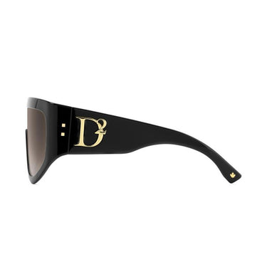 Dsquared2 Okulary Przeciwsłoneczne D2 0149/S 807/HA Czarny/Ciemnoszary Unisex