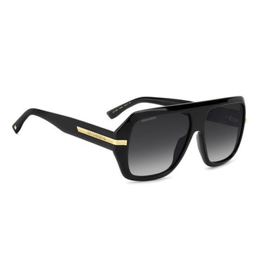 Dsquared2 Okulary Przeciwsłoneczne D2 0160/S 807 Czarny Złoto/Szary Gradient Męskie 2