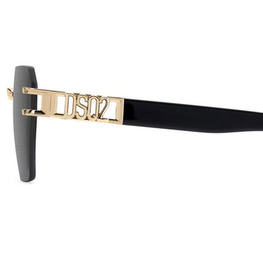 Dsquared2 Okulary Przeciwsłoneczne D2 0173/S 000 Złoty/Szary Męskie 3