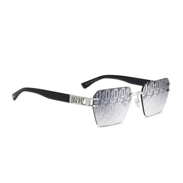 Okulary Przeciwsłoneczne Dsquared2 D2 0173/S 010 Nero/Grigio Monogram Męskie