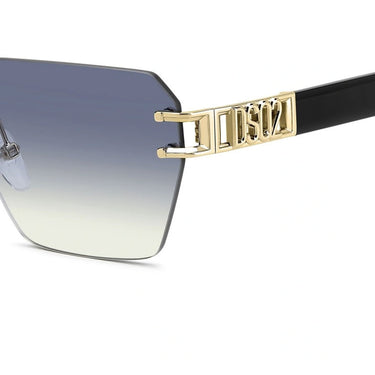Okulary Przeciwsłoneczne Dsquared2 D2 0173/S J5G Oro/Azzurro Sfumato Męskie