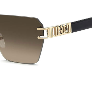 Dsquared2 Okulary Przeciwsłoneczne D2 0173/S J5G Złoty/Brązowy Męskie 5