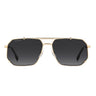 Dsquared2 Okulary Przeciwsłoneczne D2 0175/S 000 Złoty/Szary Gradient Męskie