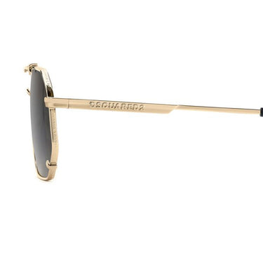 Dsquared2 Okulary Przeciwsłoneczne D2 0175/S 000 Złoty/Szary Gradient Męskie 5