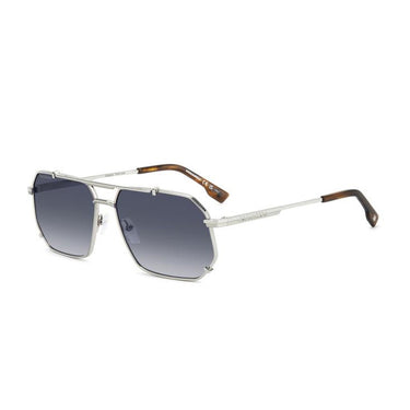 Dsquared2 Okulary Przeciwsłoneczne D2 0175/S 010 Srebrny/Niebieski Gradient S Męskie