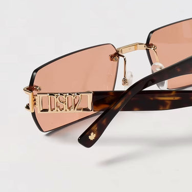 Dsquared2 Occhiali da Sole D2 0189/S 000N8 Marrone/Arancione Unisex 2