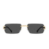 Dsquared2 Occhiali da Sole D2 0189/S J5G Oro/Grigio Scuro Unisex