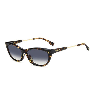 Dsquared2 Occhiali da Sole D2 0209 G S 08608 Marrone Blu Sfumato Donna  2