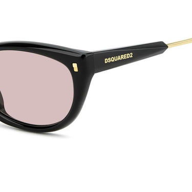 Dsquared2 Occhiali da Sole D2 0209 G S 3H2U1 Nero Rosa Donna 4