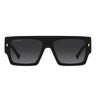 Dsquared2 Okulary Przeciwsłoneczne D20165/S 807 Czarny/Szary Męskie