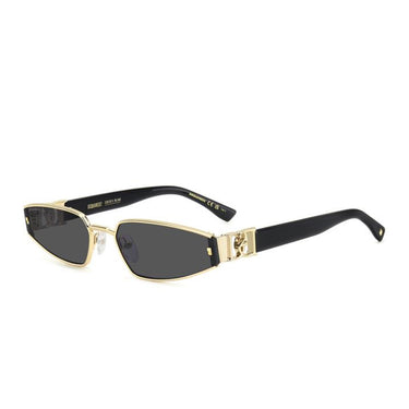 Dsquared2 Okulary Przeciwsłoneczne D20168/S 000/IR Czarny/Ciemnoszary Damskie 2