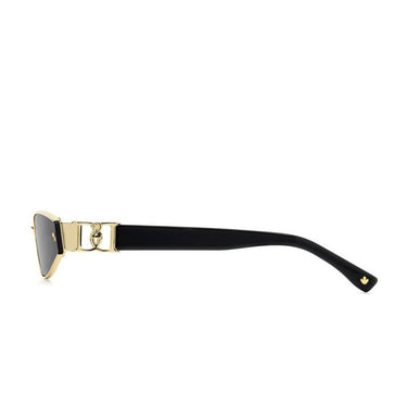 Dsquared2 Okulary Przeciwsłoneczne D20168/S 000/IR Czarny/Ciemnoszary Damskie 3