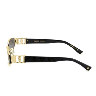Dsquared2 Okulary Przeciwsłoneczne D20168/S/SE 000JO Nero/Grigio Scuro Damskie