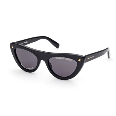Dsquared2 Okulary Przeciwsłoneczne DQ0375 01A Blink Czarny/Ciemnoszary Unisex