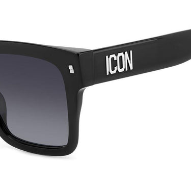 Dsquared2 Okulary Przeciwsłoneczne ICON 0010/S 807 Czarny/Szary Gradient Męskie 4