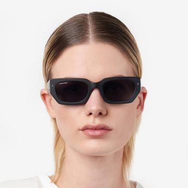 Dsquared2 Okulary Przeciwsłoneczne ICON 0017/S 003 Czarny Matowy/Czarny Unisex 4