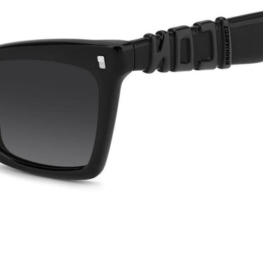 Dsquared2 Occhiali da Sole ICON 0026 S 8079O Nero Grigio Scuro Donna  4