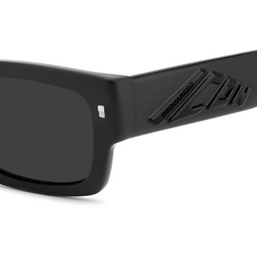 Okulary Przeciwsłoneczne Dsquared2 ICON 0027/S 003 Nero Opaco/Nero Męskie
