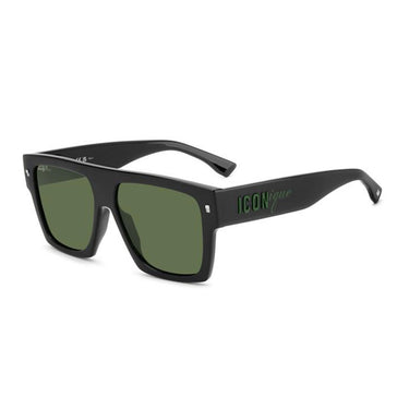Dsquared2 Occhiali da Sole ICON 0030 S 7ZJQT Nero Verde Uomo 2