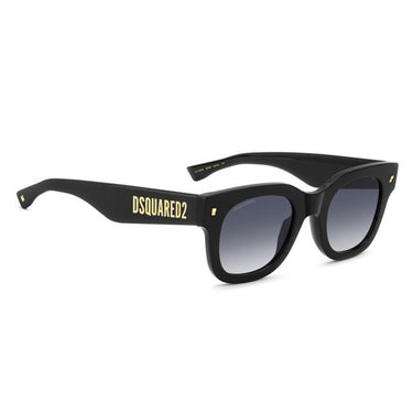 Dsquared2 Okulary Przeciwsłoneczne ICON 0180/S 807 Czarny/Niebieski Gradient S Męskie