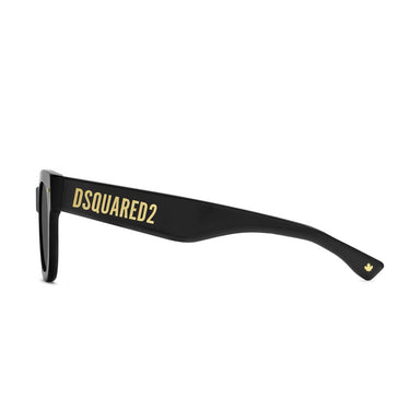 Dsquared2 Okulary Przeciwsłoneczne ICON 0180/S 807/IR Czarny/Szary Męskie 4