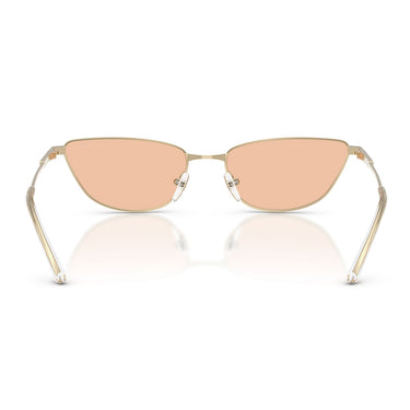 Emporio Armani Occhiali da Sole EA2174B 301393 Oro Pallido Marrone Donna 4