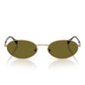 Emporio Armani Occhiali da Sole EA2175 3002/2 Oro Pallido Opaco/Verde Scuro Uomo