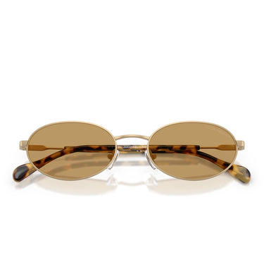 Emporio Armani Occhiali da Sole EA2175 300273 Oro Pallido Opaco/Marrone Uomo 4