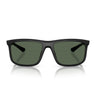 Emporio Armani Occhiali da Sole EA4234U 500171 Nero Opaco Verde Scuro Uomo