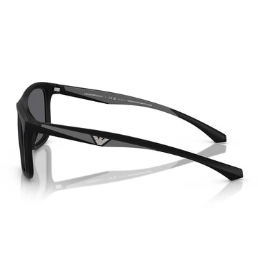 Emporio Armani Occhiali da Sole EA4234U 5001T3 Nero Opaco/Grigio Uomo Polarizzati 2