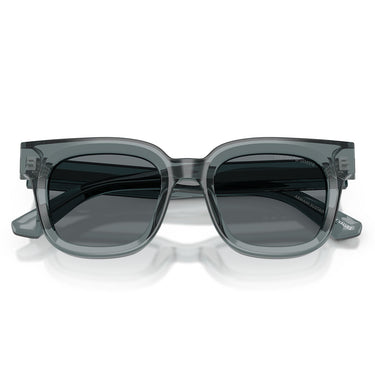 Emporio Armani Occhiali da Sole EA4271 636480 Grigio Trasparente Lucido Blu Scuro Donna 5