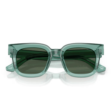 Emporio Armani Occhiali da Sole EA4271 636571 Verde Trasparente Lucido/Verde Scuro Donna 4