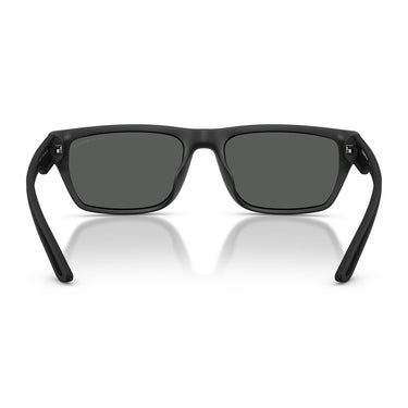 Emporio Armani Occhiali da Sole EA4272U 500187 Nero Opaco Grigio Scuro Uomo 4