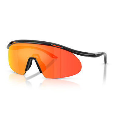 Emporio Armani Occhiali da Sole Q74008 62946S x Milano Cortina 2026 Nero Lucido/Marrone Specchiato Tangerine Uomo 1