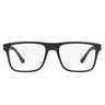Emporio Armani Occhiali da Vista EA4115 58011W Nero Opaco/Trasparente con 2 Clip Uomo