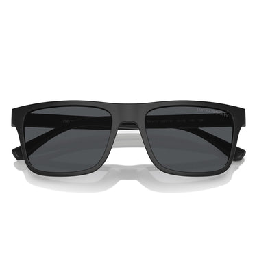 Emporio Armani Occhiali da Vista EA4115 58531W Nero Opaco Trasparente con 2 Clip Uomo 7