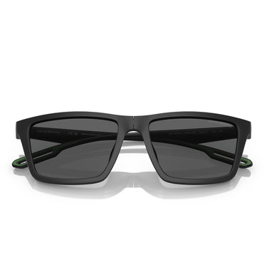 Emporio Armani Occhiali da Vista EA4189U 50011W Nero Opaco/Trasparente con 2 Clip Uomo 6