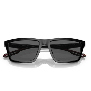 Emporio Armani Occhiali da Vista EA4189U 50171W Nero Lucido/Trasparente con 2 Clip Uomo 4