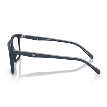 Emporio Armani Occhiali da Vista EA4258 50881W Blu Opaco/Trasparente con 2 Clip Uomo 2