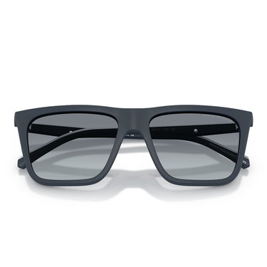 Emporio Armani Occhiali da Vista EA4258 50881W Blu Opaco/Trasparente con 2 Clip Uomo 5