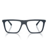 Emporio Armani Occhiali da Vista EA4258 50881W Blu Opaco/Trasparente con 2 Clip Uomo
