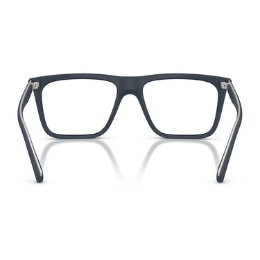 Emporio Armani Occhiali da Vista EA4258 50881W Blu Opaco/Trasparente con 2 Clip Uomo 6
