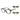 Emporio Armani Occhiali da Vista EA4274BU 63801W Verde Scuro Lucido/Trasparente con 2 Clip Donna 1